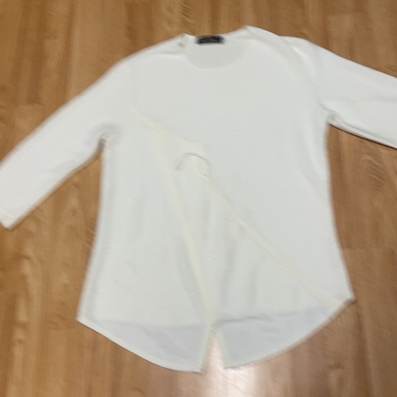 Travel Elegance Size S winter white Top - Picture 2 of 10